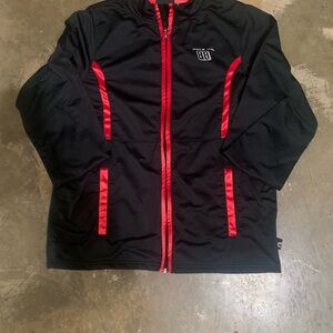 Chase Authentics Black and Red Lightweight Jacket